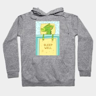 Sleep well baby crocodile Hoodie